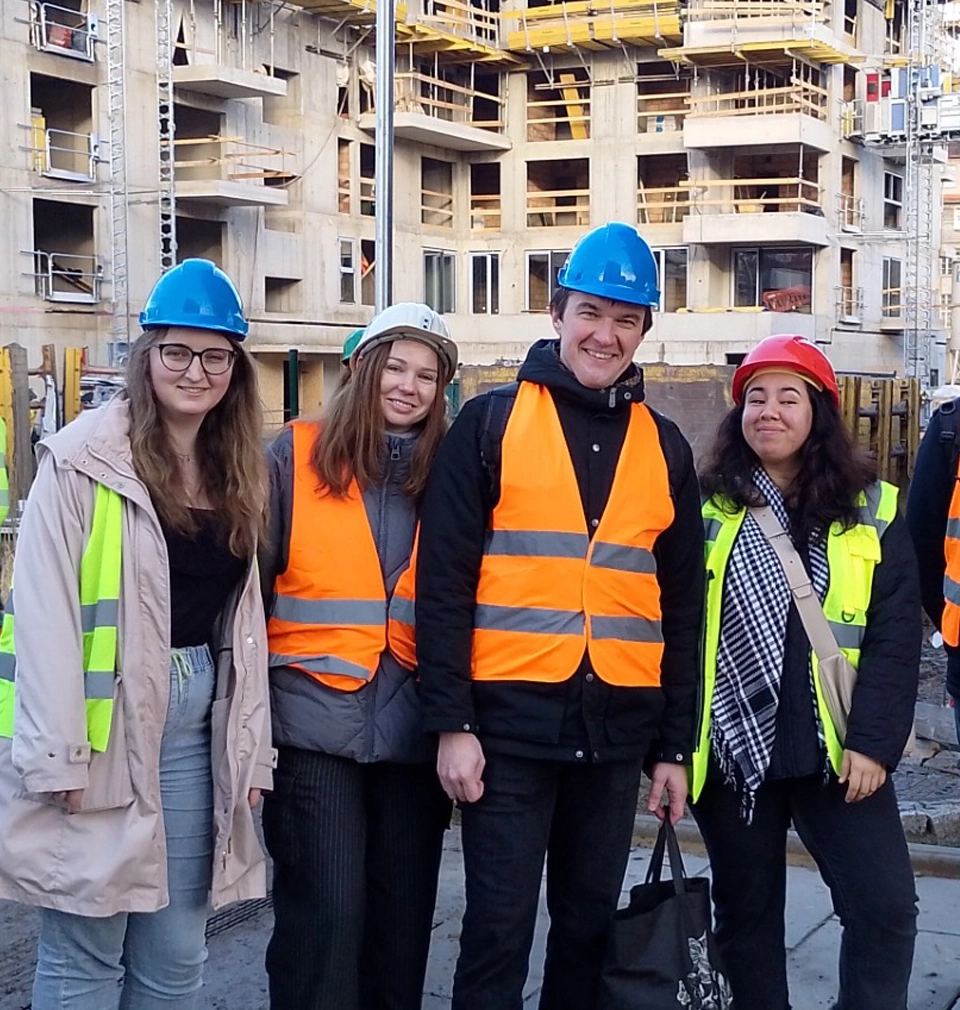 Náš tým MS architekti se vydal na obhlídku projektu Kolbenova Park