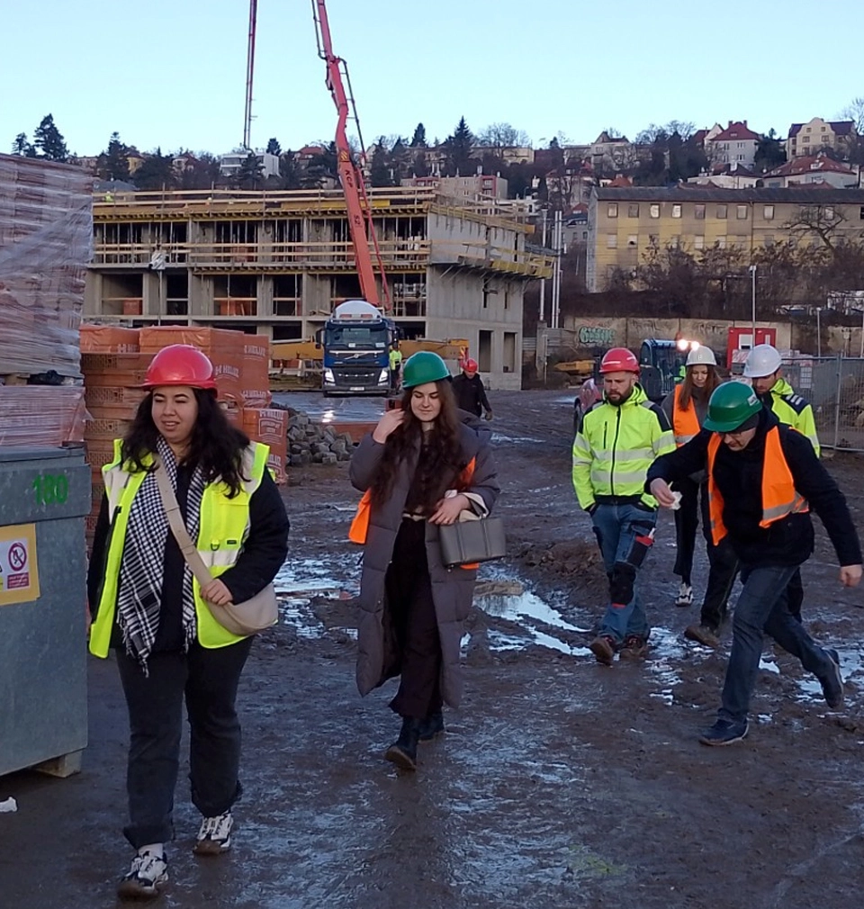 Náš tým MS architekti se vydal na obhlídku projektu Kolbenova Park