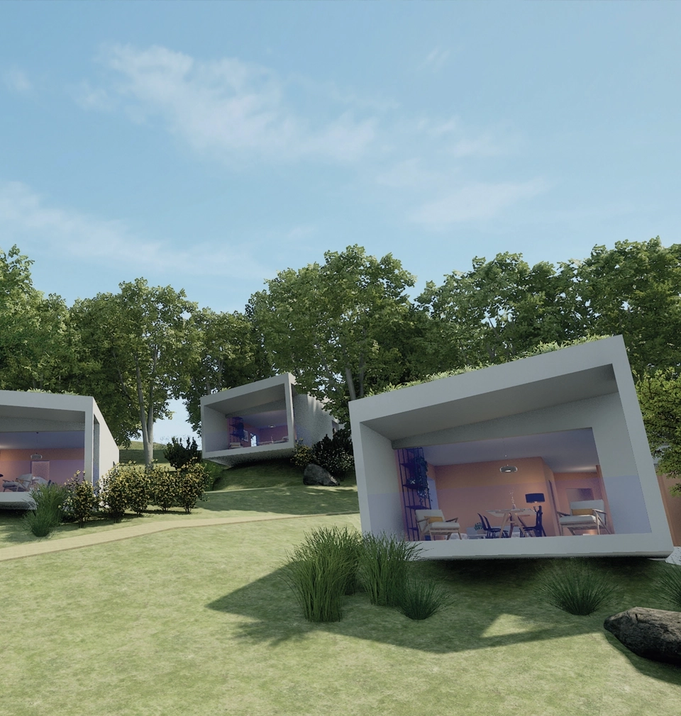 Areál Vojenské zotavovny Dyje na Vranovské přehradě